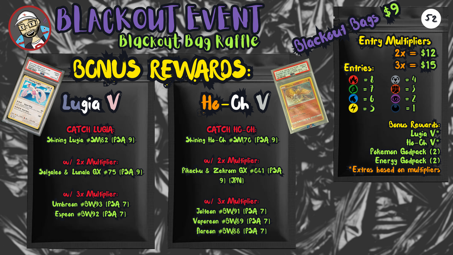 Pokémon - BLACKOUT Event - Blackout Bags! [LIVE Break]