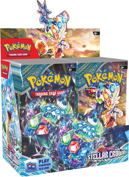 Pokémon - Stellar Crown: Booster Box [LIVE Break]