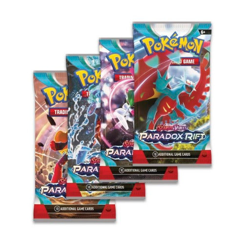 Pokémon - Paradox Rift: 4 Booster Packs [LIVE Break]